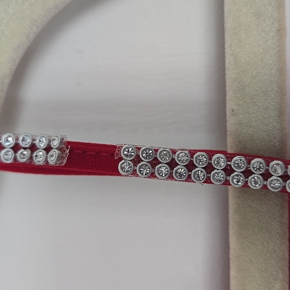 VENUS Vibrant Red Midi Dress with Cut-Out Sleeves - Picture 6 of 8